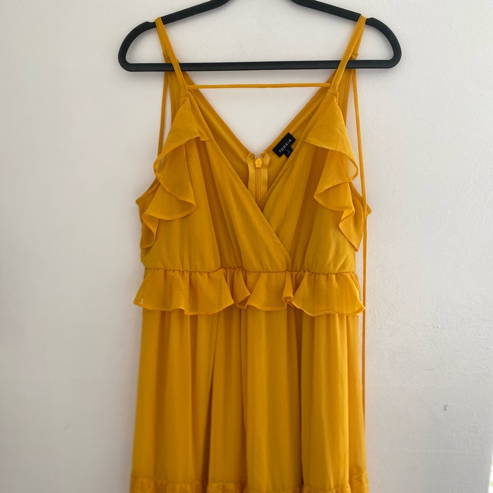 Mustard Yellow Maxi Dress— Torrid